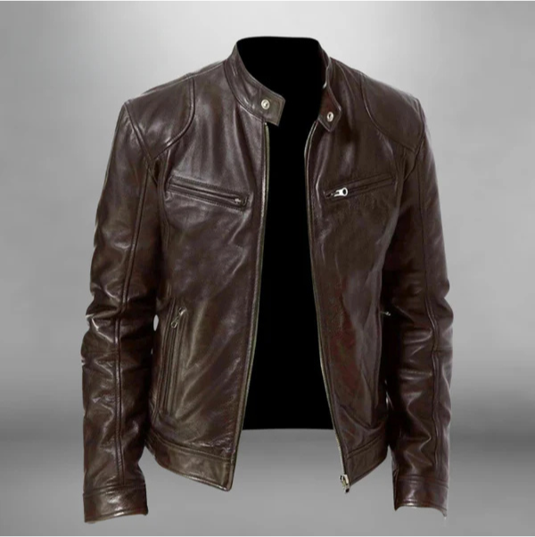 Beewear Leather Jacket Stylish