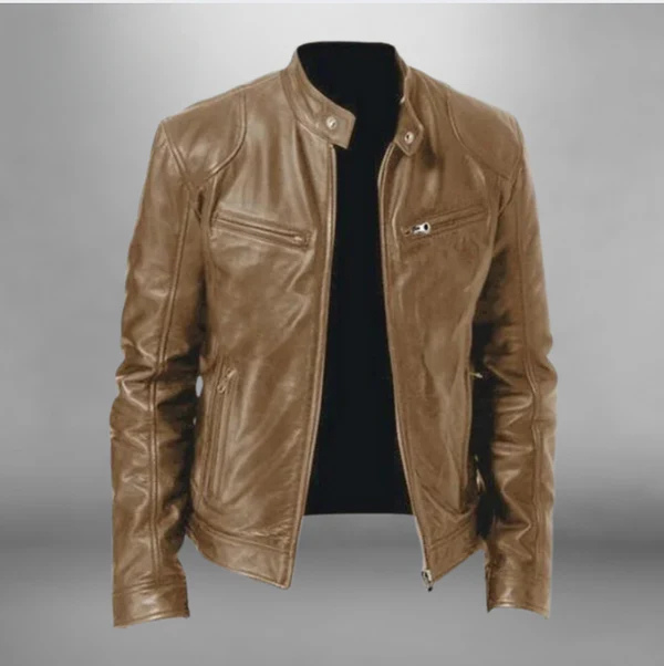 Beewear Leather Jacket Stylish