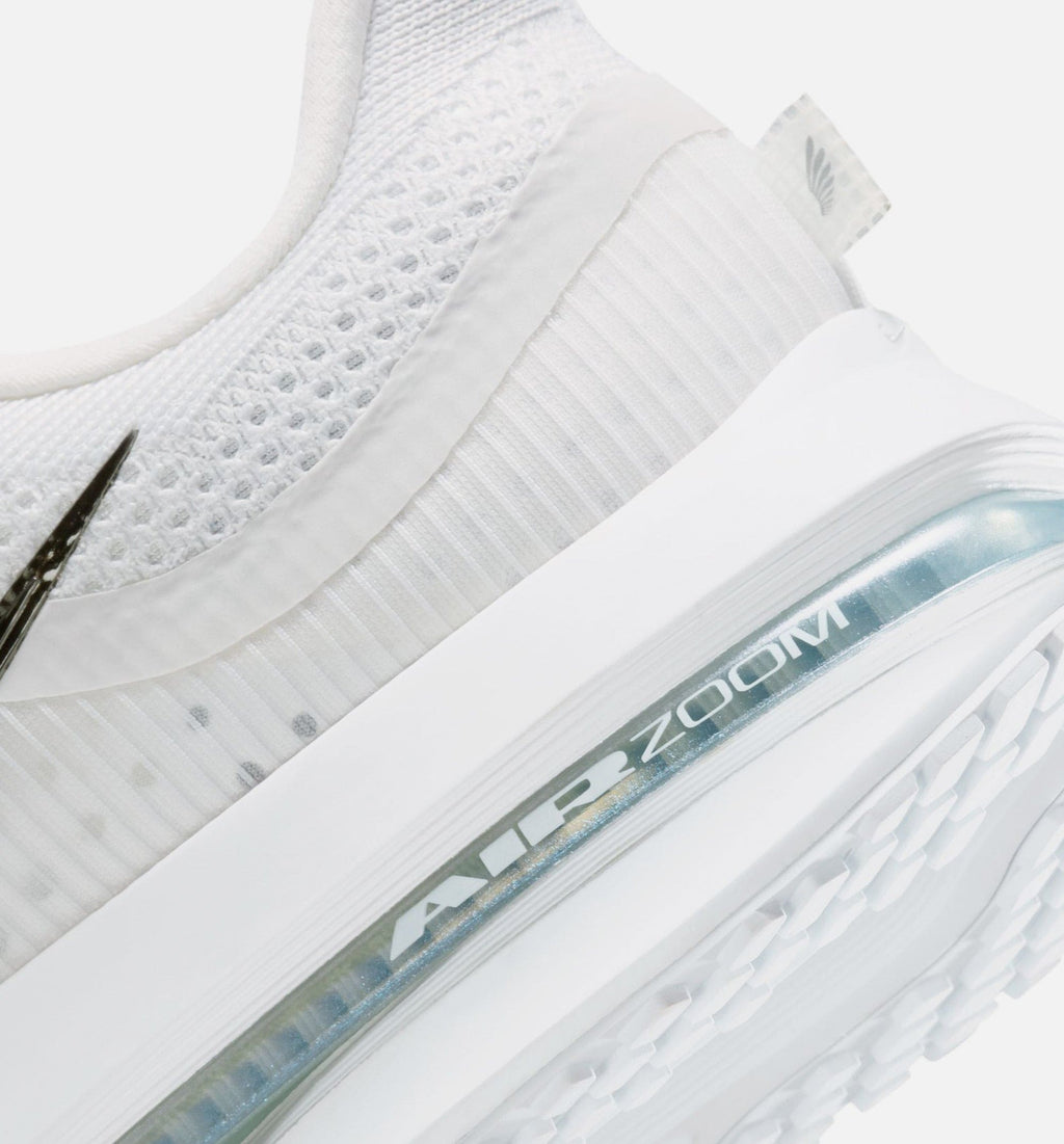 Pegasus Premium Mens Lifestyle Shoe - White/Metallic Silver/Metallic Silver