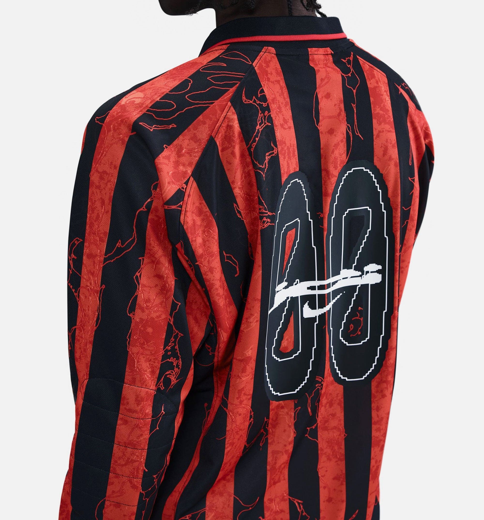 NSW Air Mens Long Sleeve Jersey - Picante Red/University Red/Black