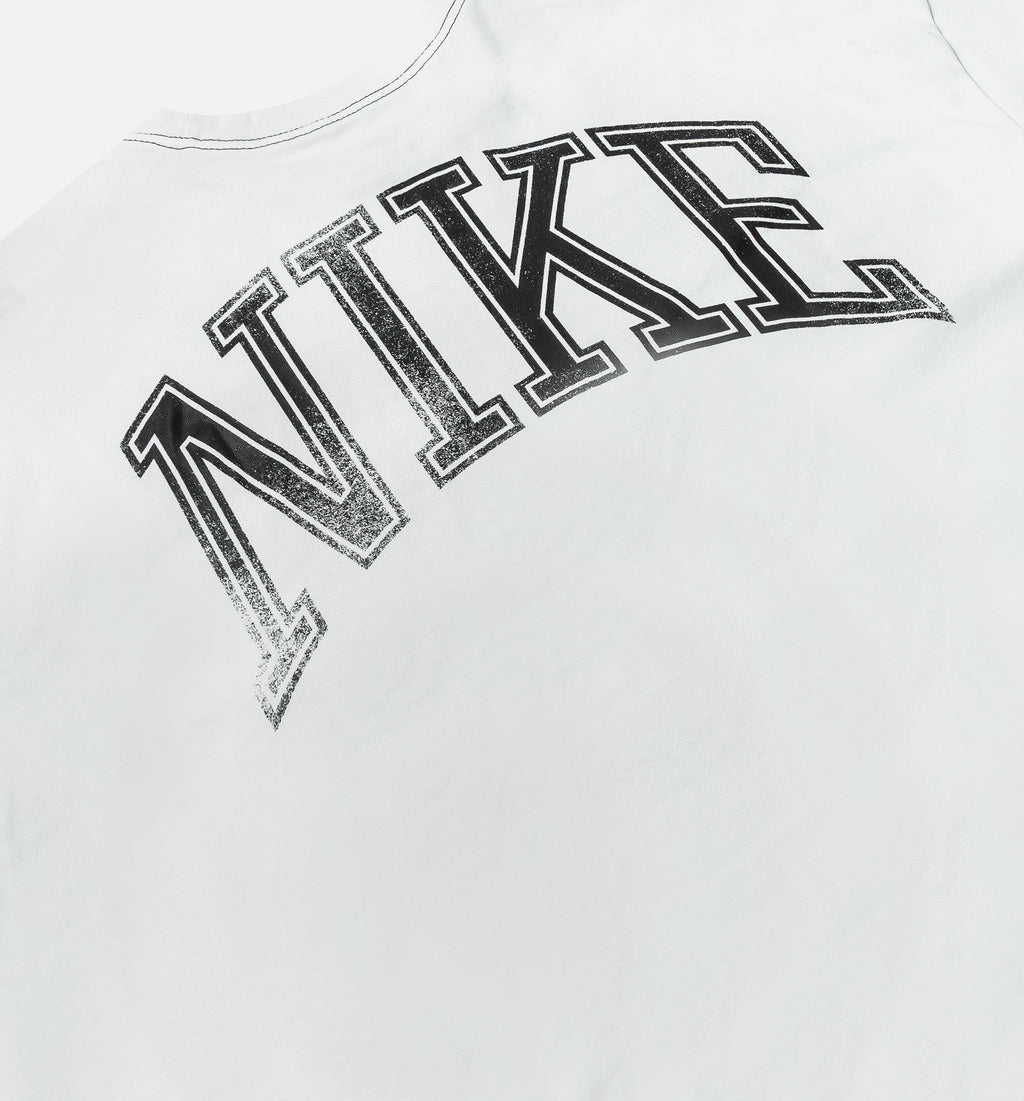 NSW 95 Oversized Womens Short Sleeve Shirt - White/Black