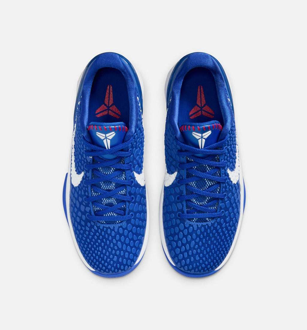 Kobe 6 Protro Dodgers Grade School Lifestyle Shoe - Game Royal/White/University Red