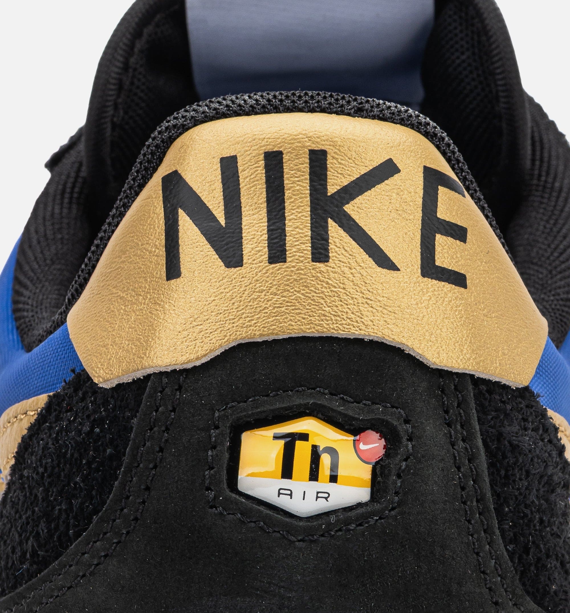 Air Max Waffle Mens Lifestyle Shoe - Hyper Blue/Metallic Gold