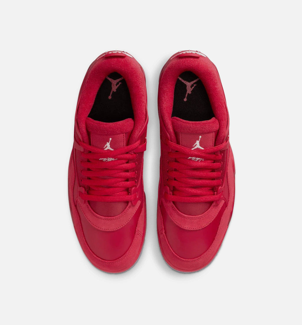Air Jordan 4 RM Mens Lifestyle Shoe -  Varsity Red/Blue Tint/Black/White