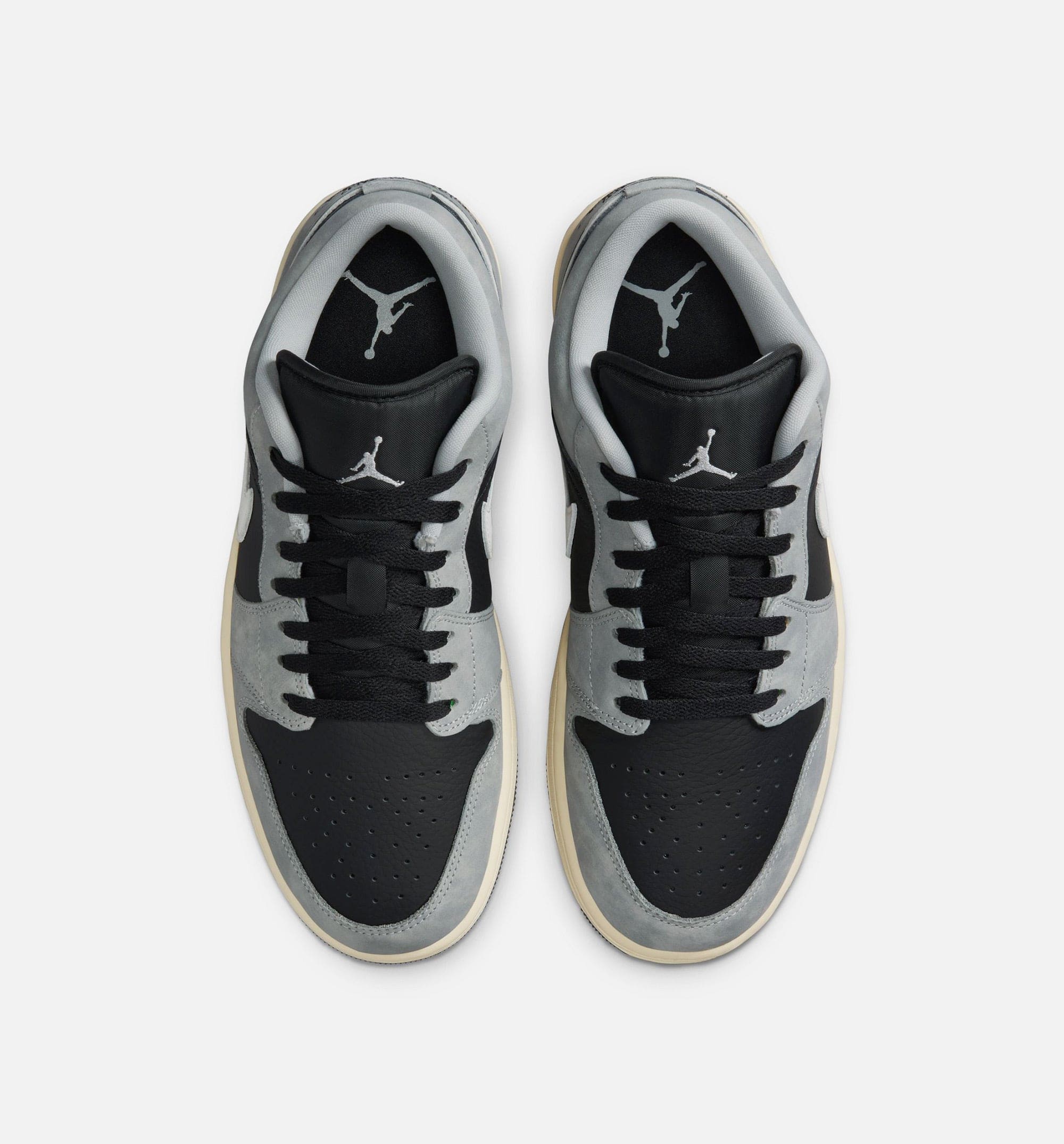Air Jordan 1 Low SE Mens Lifestyle Shoe -  Light Smoke Grey/White/Off Noir