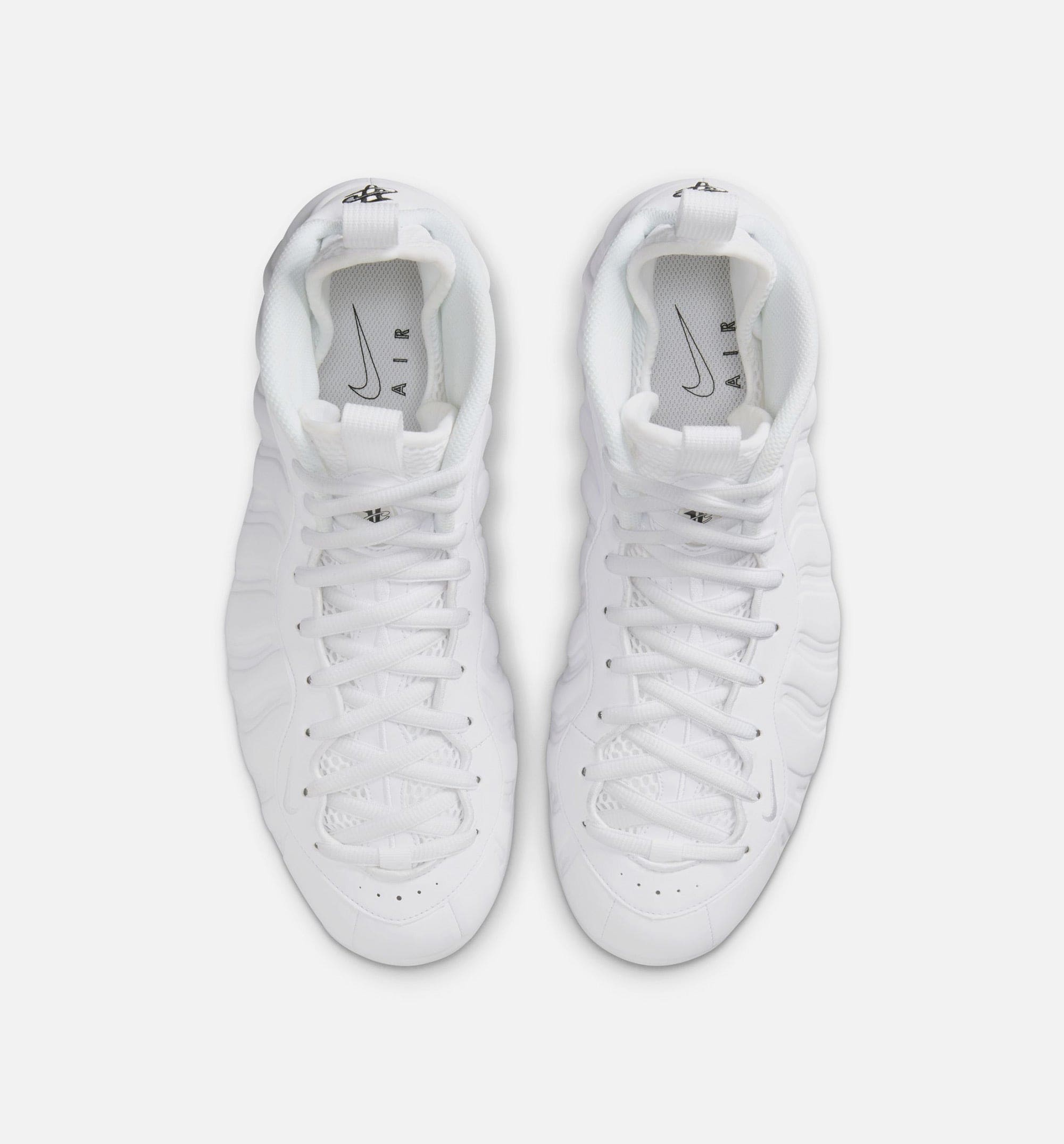 Air Foamposite One Mens Lifestyle Shoe - White/White/White Free Shipping