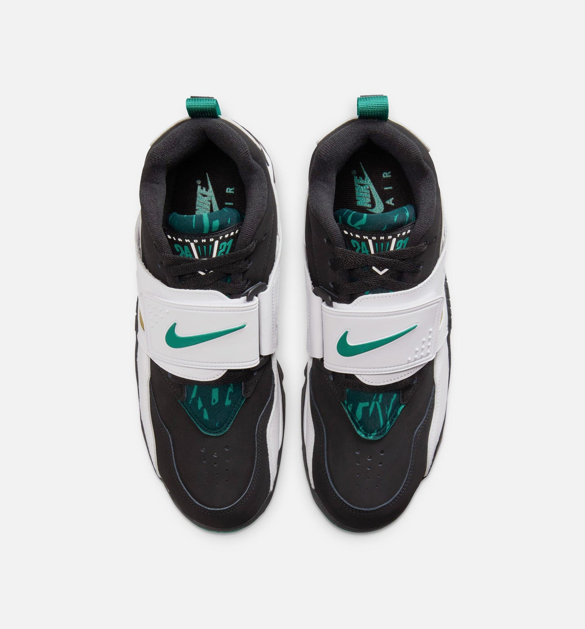 Air Diamond Turf '93 Mens Lifestyle Shoe - Black/Mystic Green/White/Golden Tussah Free Shipping
